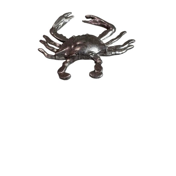 Salisbury Pewter Crab Bottle Opener Vintage Beach Lake House Barware Decor - Picture 3 of 10